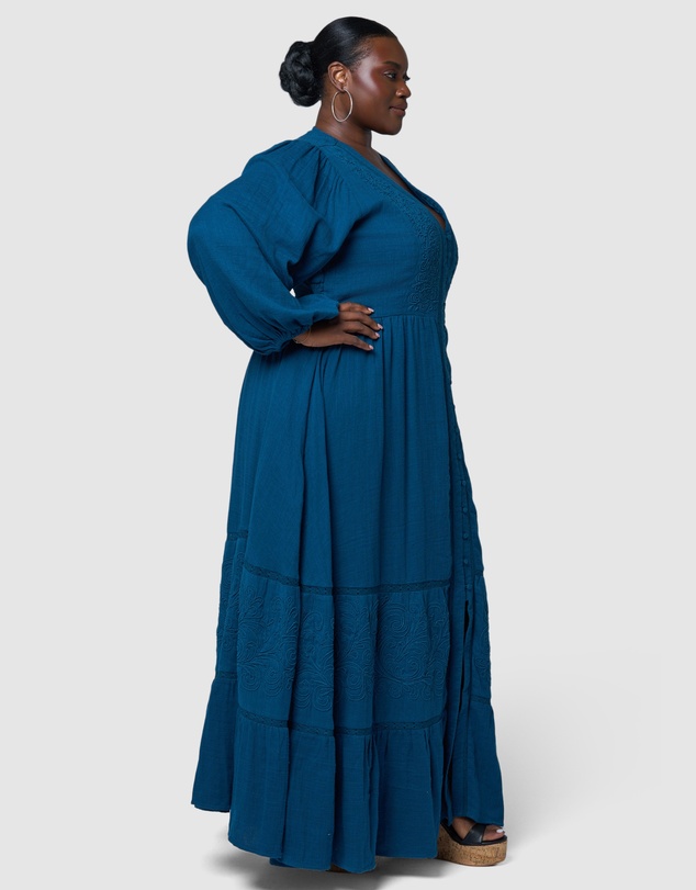 The Poetic Gypsy - Prairie Maxi Dress