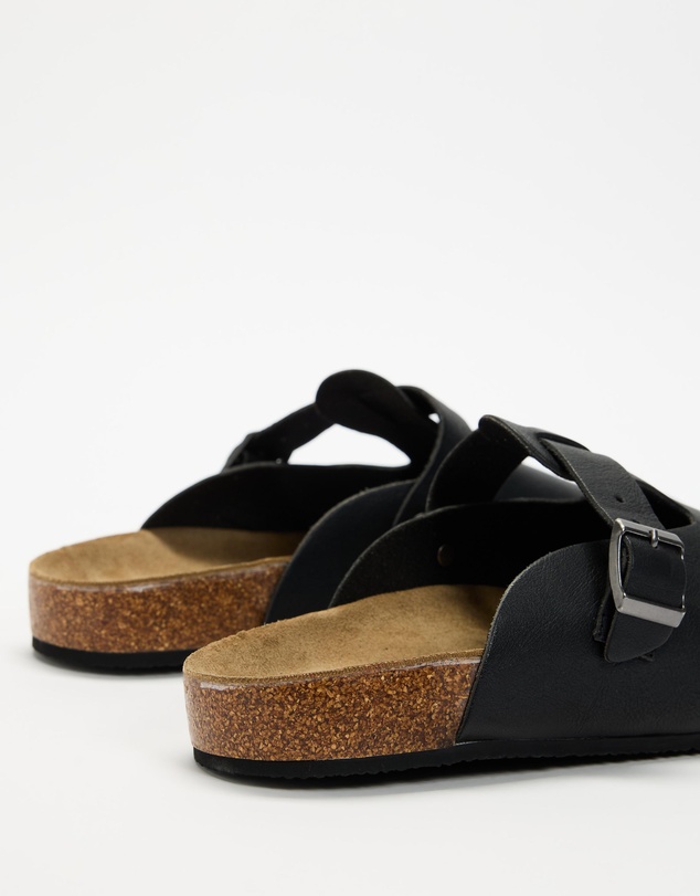 AERE - Leather Footbed Clogs - Men's