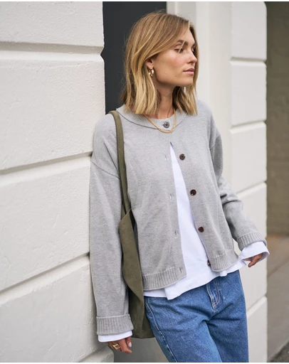 Ceres Life - Pippa Long Sleeve Knit Cardi