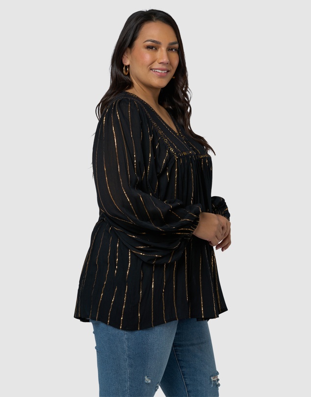 The Poetic Gypsy - Moonlit Reverie Blouse