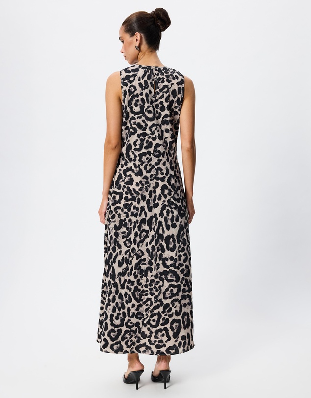 Tussah - Lucia Leopard Print Maxi Dress