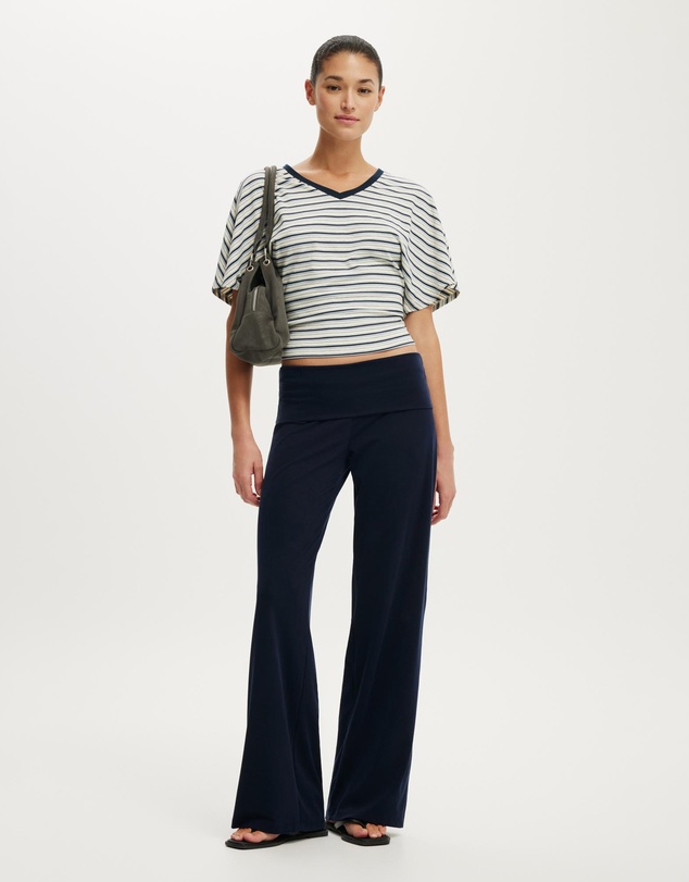 Cotton On - Blair Batwing V Neck Top