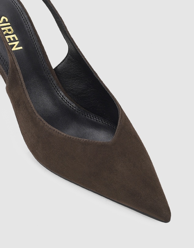 Siren - Yory Slingback Kitten Heels