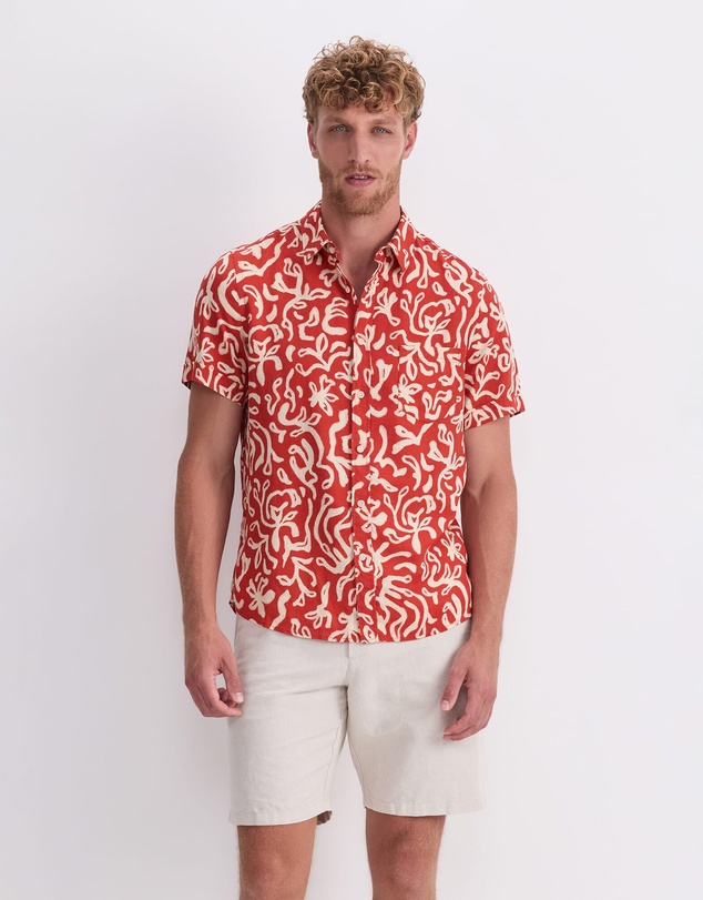 Sportscraft - Milo Short Sleeve Print Shirt
