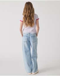 Decjuba Kids - Cropped Ringer Tee - Teens