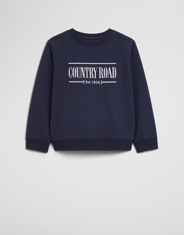 Country Road - Australian Cotton Relaxed Heritage Sweat