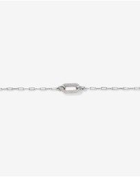 Michael Hill - Luxe Links Paperclip Bracelet in Sterling Silver