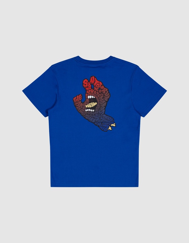 Santa Cruz - Letter Hand Fade Short Sleeve Tee - Teens
