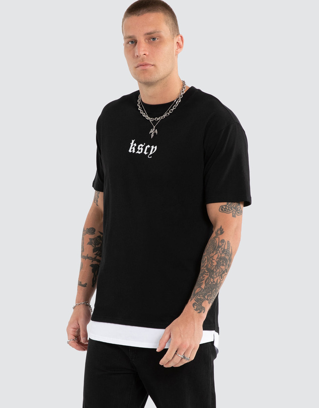 Kiss Chacey - Midnight Relic Box Layered Tee