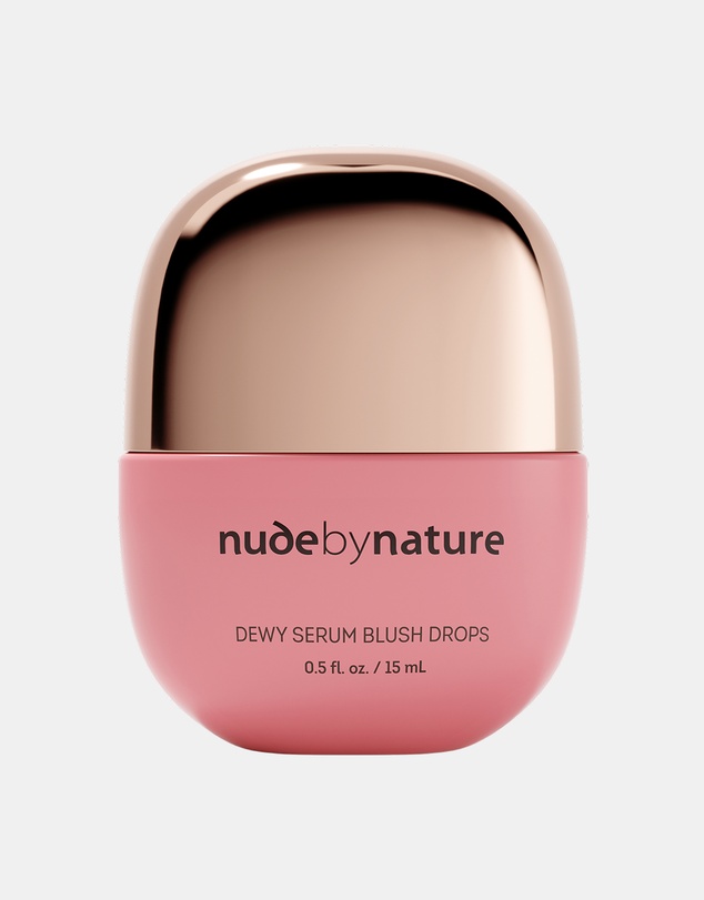Nude by Nature - Dewy Serum Blush Drops 01 Pink Petal