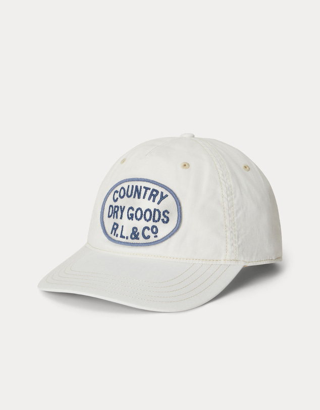 Polo Ralph Lauren - Embroidered-Patch Herringbone Cap