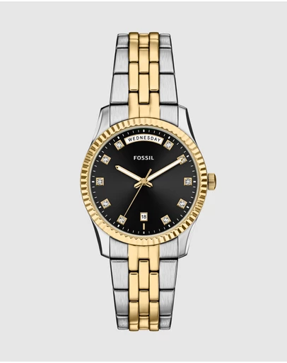 Fossil - Scarlette Two Tone Analogue Watch