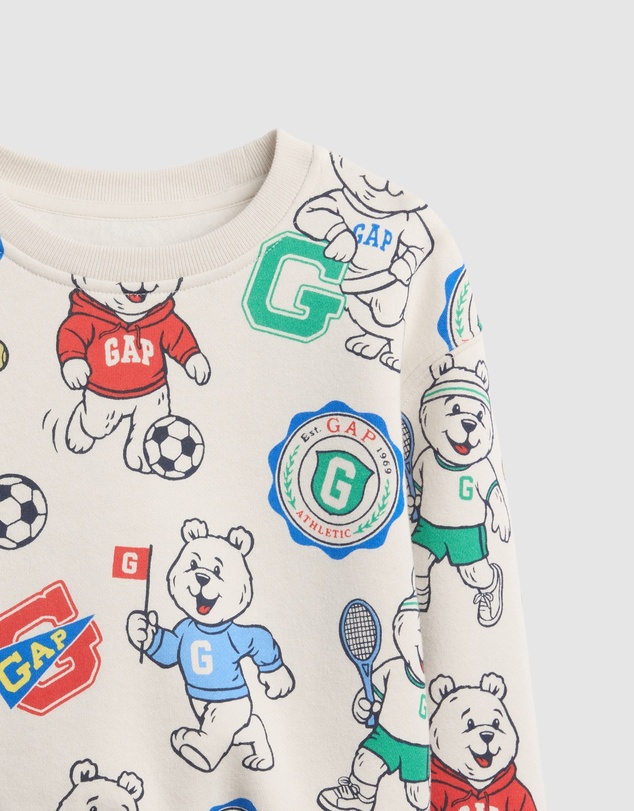 GAP - Print Brannan Icon Crew - Babies-Kids