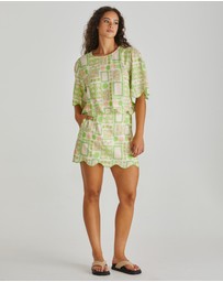 Sass - Emmett Shell Scallop Top