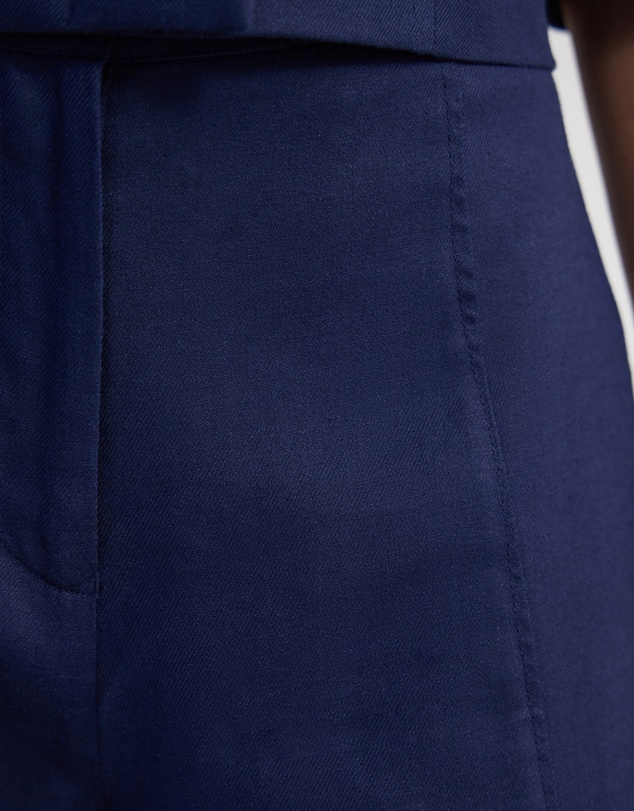 Oxford - Goldie Flat Front Linen Blend Pant