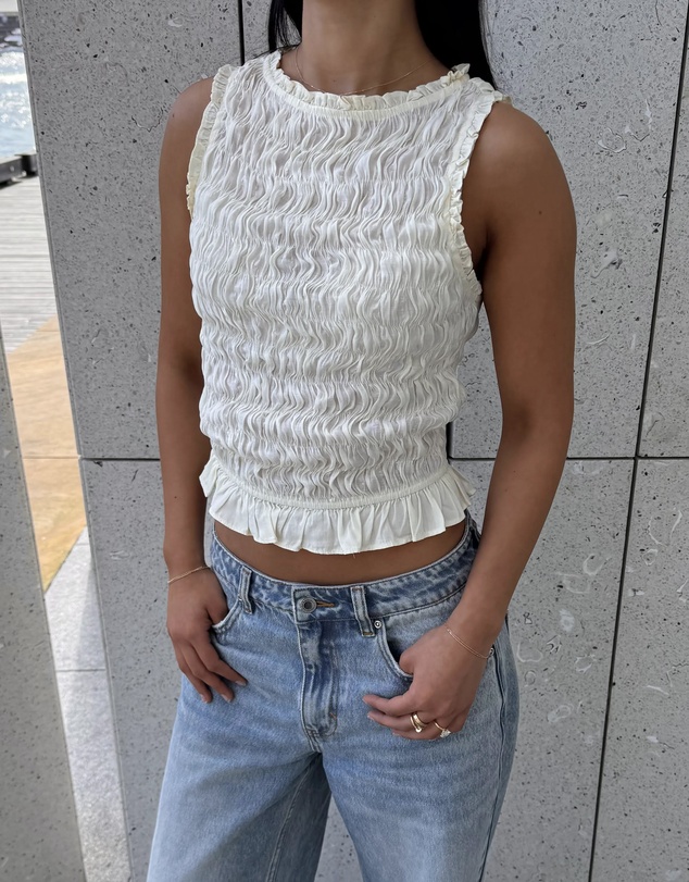 The Fated - Amy Sheer Frill Tank