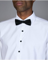 Abelard - Bottone Nero Evening Slim Fit Shirt
