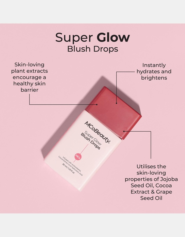 MCoBeauty - Super Glow Blush Drops - Peach Pink