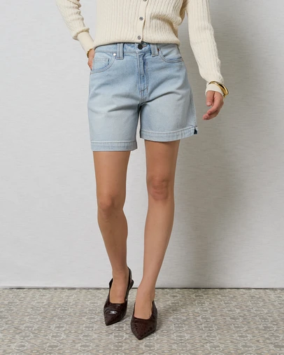 DRICOPER DENIM - Zola Long Denim Shorts