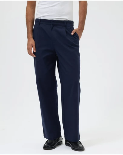 AERE - Vale Relaxed Pleated Pants