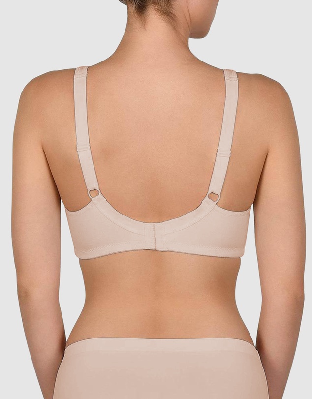 Naturana - Cotton Wirefree Wide Strap Bra