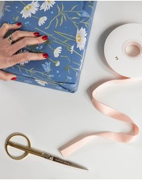 Bespoke Letterpress - Cotton Ribbon - Peach - 30 Meters