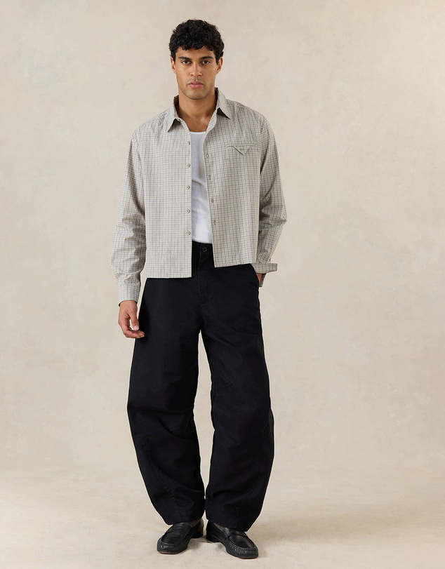 Percival - Milo Relaxed Barrell Leg Trousers