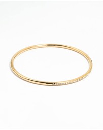 Lovisa - Waterproof Gold Plated Stainless Steel Diamante Bangle