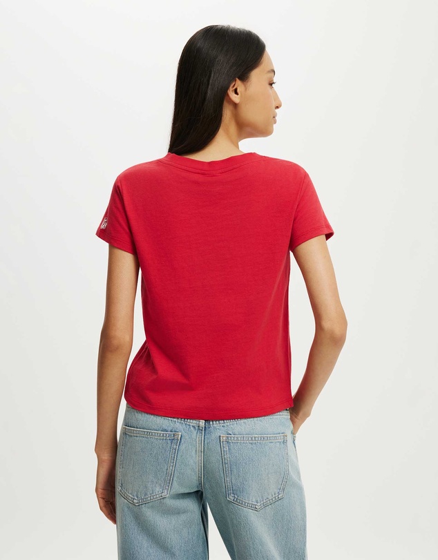 Cotton On - The Lcn V Neck Original Graphic Tee