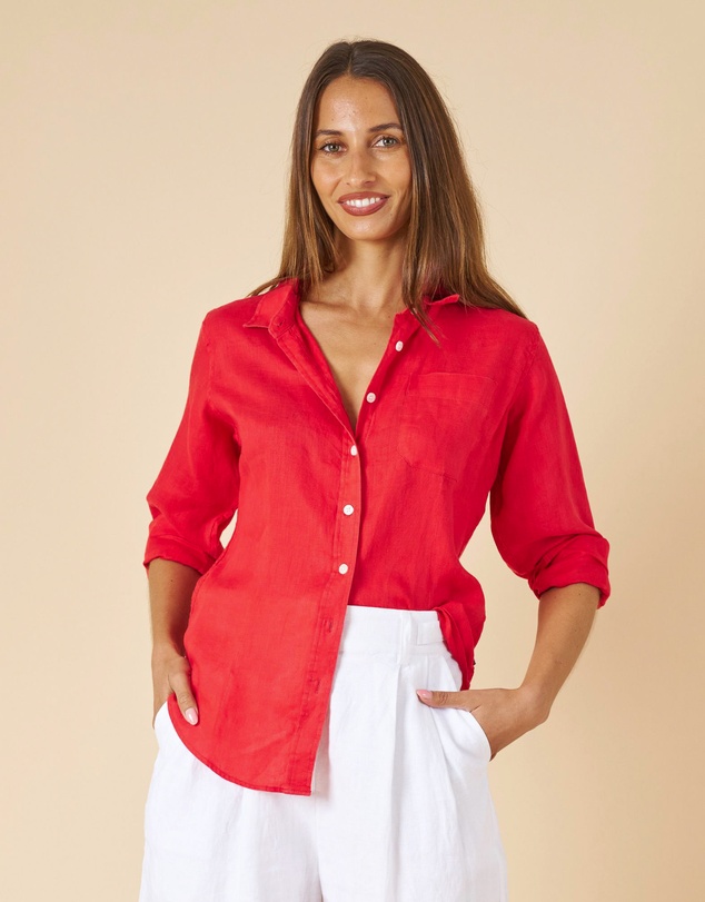 CAMIXA - Lina Linen Shirt