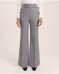 SABA - Prudence Wool Check Pant