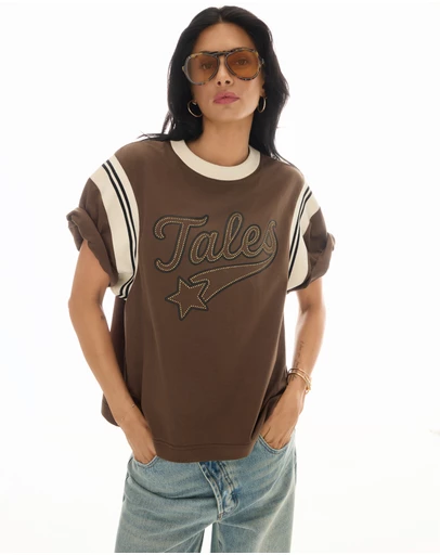 THE TALES - Exaggerated Studded Tales Sports Tee