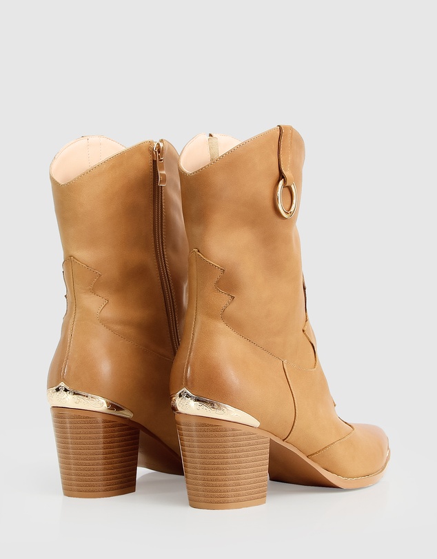 Belle & Bloom - Dallas Western Boot