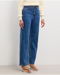 The Fated - Kaia High Waist Straight Jeans