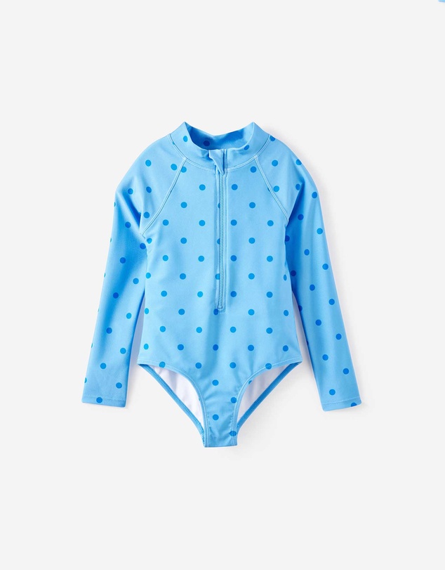 Cotton On Kids - Long Sleeve One Piece Swimsuit