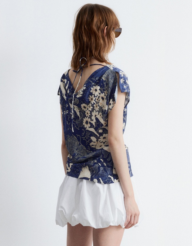 & Other Stories - Draped Cowl-Neck Top