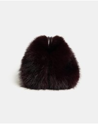 Elka Collective - Faux Fur Clutch