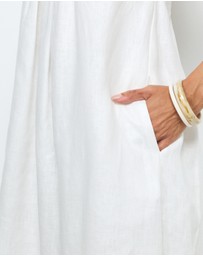 AERE - Dovie Linen Maxi Dress