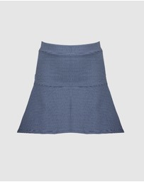 NONO - Gingham Check Skirt Nina - Kids-Teens
