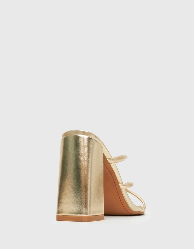 Betts - Shaq High Block Heel Mules