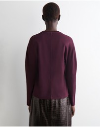 COS - Rounded Jersey Top