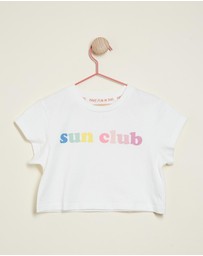PLAY etc - Sun Club Crop Tee - Kids-Teens