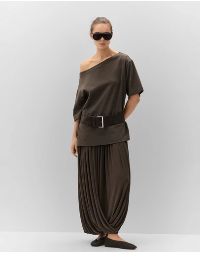 UNISON - Bubble Hem Skirt