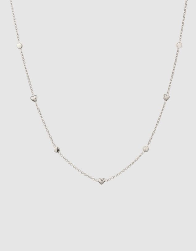 Elli Jewelry - Necklace Crystal Heart Pendant 925 Sterling Silver
