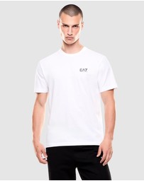 Emporio Armani EA7 - Train Logo Series M Tee SS Extended Logo CC