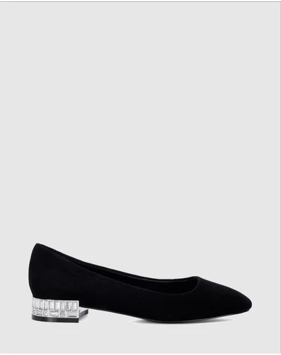 Dune London - Ballerina - Black