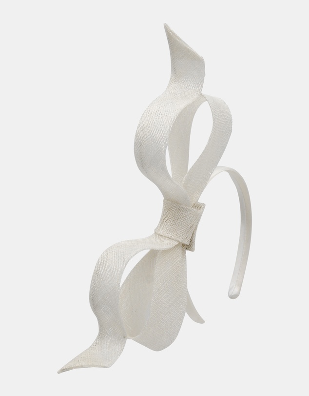 Morgan & Taylor - Sutton Fascinator in White