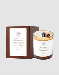 Silk Oil of Morocco - Aquarius Amber Natural Soy Candle
