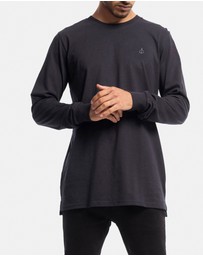 Stock & Co. - Stock & Co Anchor Embroidery Long Sleeve Tee