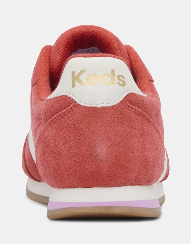 Keds - Revival Suede Leather Orange/White
